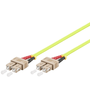 Glasfaserkabel SC-SC OM5 Duplex Patchkabel – 1,5 Meter