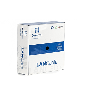 DANICOM CAT6 FTP 50m Starrleiter - LSZH (Dca)
