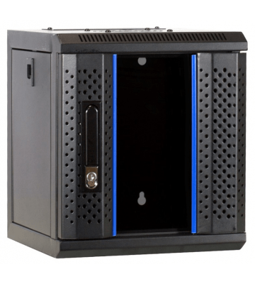 6 HE, 10" Serverschrank, mit Glastür, (BxTxH) 312x310x352mm