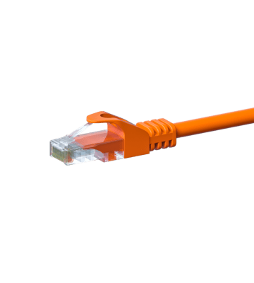 CAT 5e Netzwerkkabel U/UTP – 5 Meter - Orange - CCA