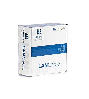 DANICOM CAT5E FTP 100m Starrleiter - LSZH (Dca)