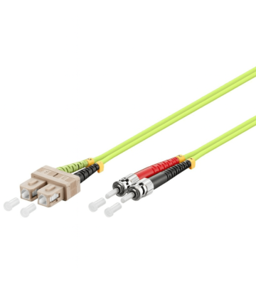 Glasfaserkabel SC-ST OM5 Duplex Patchkabel –2 Meter