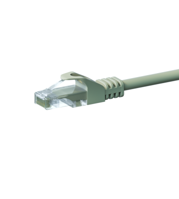 CAT5e Netzwerkkabel, U/UTP, 20 meter, Grau, 100% Kupfer