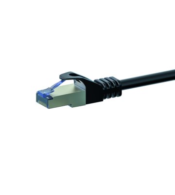 CAT 6a Netzwerkkabel LSOH - S/FTP - 5 Meter - Schwarz
