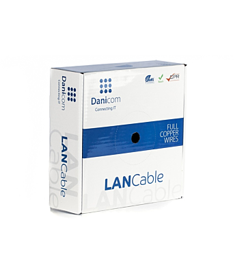 DANICOM CAT6 FTP 50m Starrleiter - LSZH (Eca)