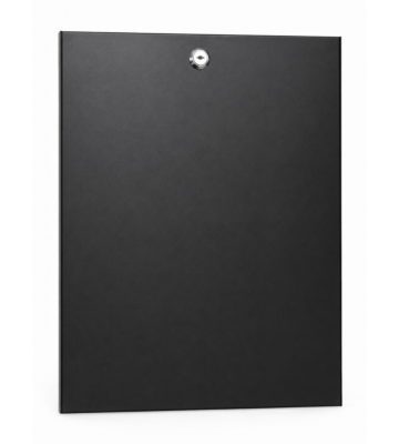 15 HE Metallseitenwand für 10" Servergehäuse - 450mm tief mit Schloss
