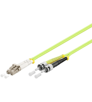 Glasfaserkabel LC-ST OM5 Duplex Patchkabel – 15 Meter
