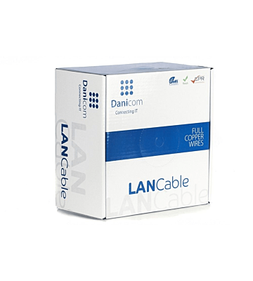 DANICOM CAT8 S/FTP 50m Starrleiter - LSZH (Dca)