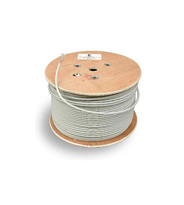 CAT 6a Belden Kabel - 4x2xAWG 23/1 - Starrleiter - 100% Kupfer - FTP - 500 Meter - Grau