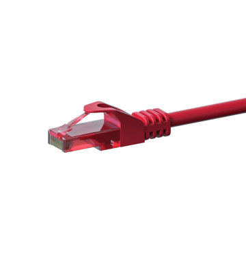CAT6 Netzwerkkabel 100% Kupfer - U/UTP - 1,50 Meter - Rot