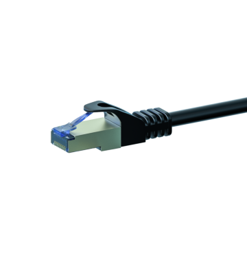 CAT 6a Netzwerkkabel LSOH - S/FTP - 50 Meter - Schwarz