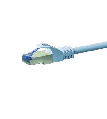 CAT 6a Netzwerkkabel LSOH - S/FTP - 0,25 Meter - Weiß