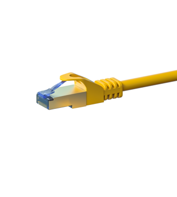 CAT 6a Netzwerkkabel LSOH - S/FTP - 20 Meter - Gelb