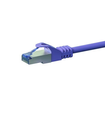 CAT 6a Netzwerkkabel LSOH - S/FTP - 3 Meter - Violett