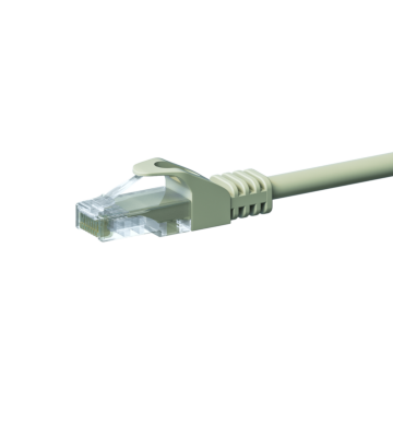 CAT 5e Netzwerkkabel U/UTP – 1,50 Meter - Grau - CCA