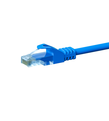 CAT 5e Netzwerkkabel U/UTP – 1,50 Meter - Blau - CCA