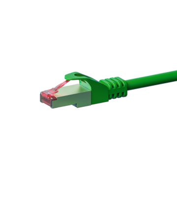 CAT 6 Netzwerkkabel LSOH - S/FTP - 15 Meter - Grün
