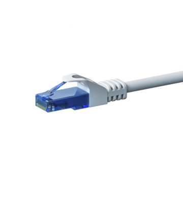 CAT6a Netzwerkkabel 100% Kupfer - U/UTP - 1,50 Meter - Weiß