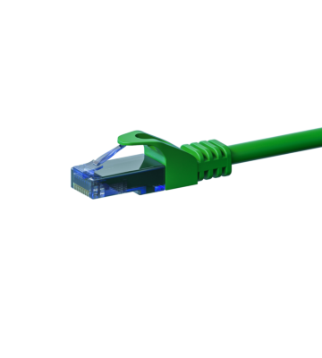 CAT6a Netzwerkkabel 100% Kupfer - U/UTP - 30 Meter - Grün