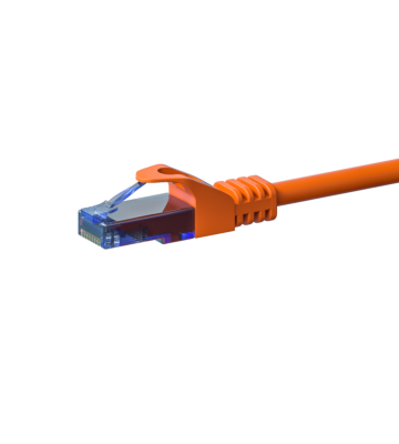 CAT6a Netzwerkkabel 100% Kupfer - U/UTP - 3 Meter - Orange