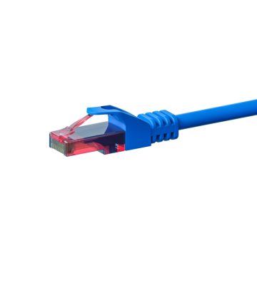 CAT6 Netzwerkkabel 100% Kupfer - U/UTP - 5 Meter - Blau