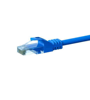 CAT 6 Netzwerkkabel U/UTP - 5 Meter - Blau - CCA