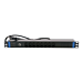 19" Schweizer Steckdosenleiste Surge Protection Overload - 8-fach