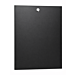 6 HE Metallseitenwand für 10" Servergehäuse - 450mm tief mit Schloss