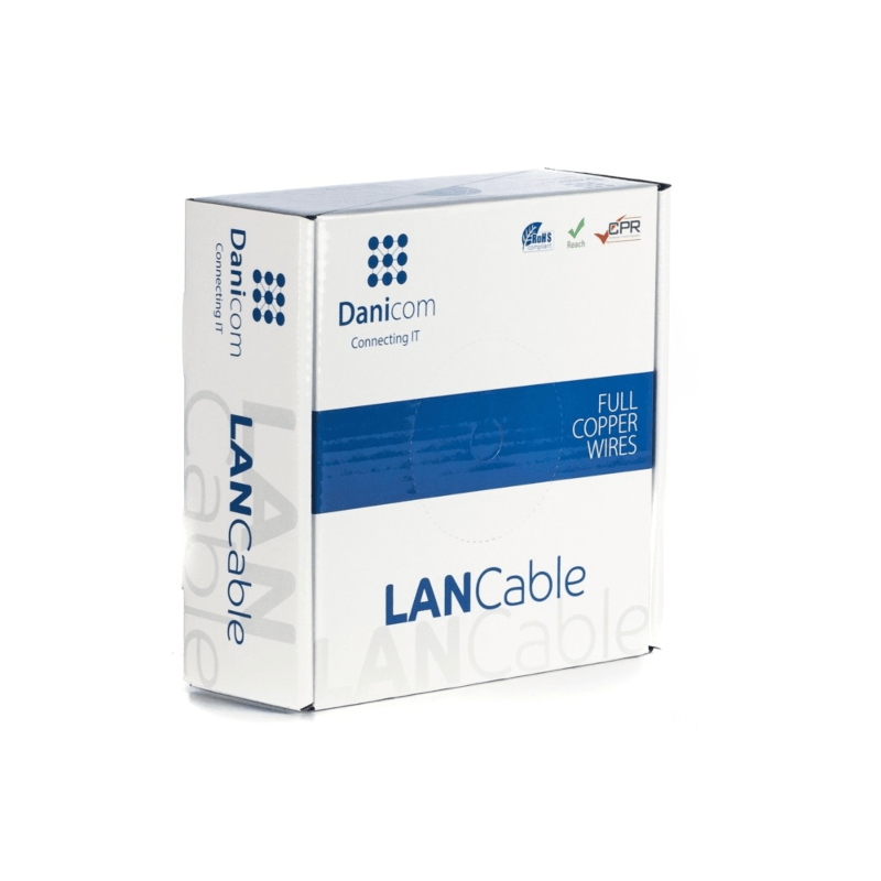 DANICOM CAT6A S/FTP 50m - LSZH (Fca)