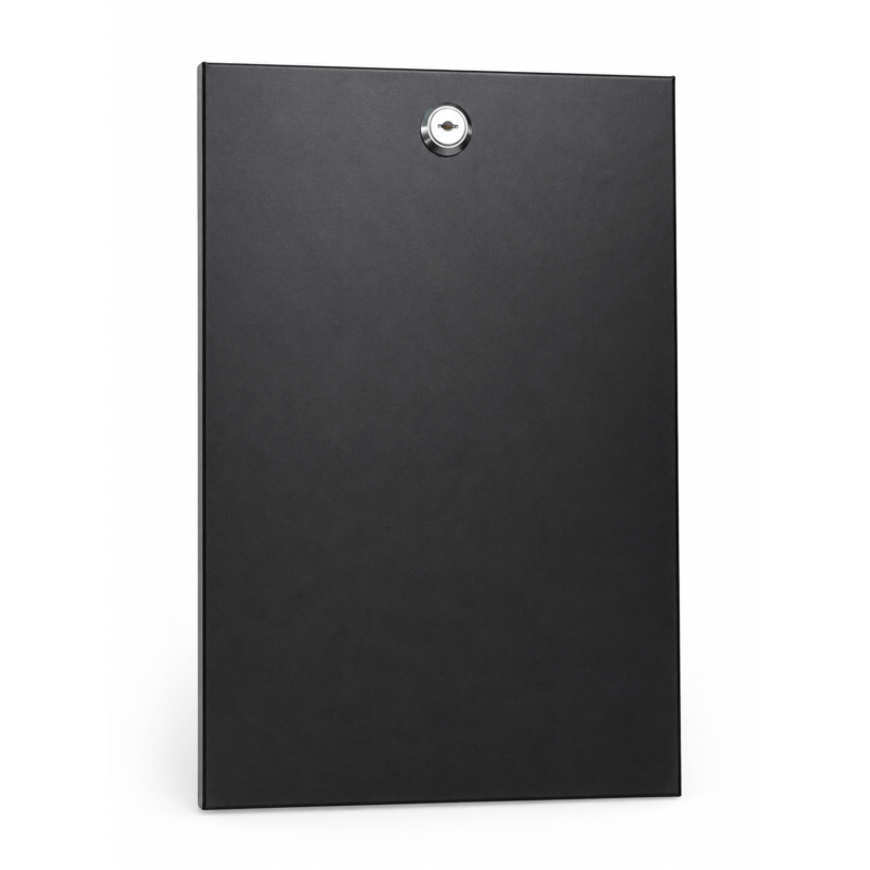 15 HE Metallseitenwand für 10" Servergehäuse - 310mm tief mit Schloss