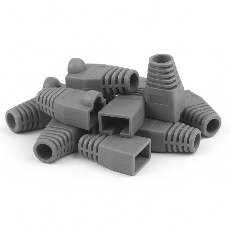 DANICOM RJ45 Tule Grau - 10 Stück