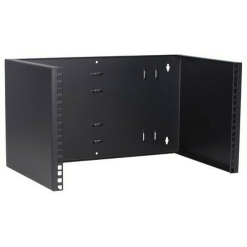 6 HE, 19” Montagerahmen für Wandbefestigungen ohne Schaniere - 300mm Tief