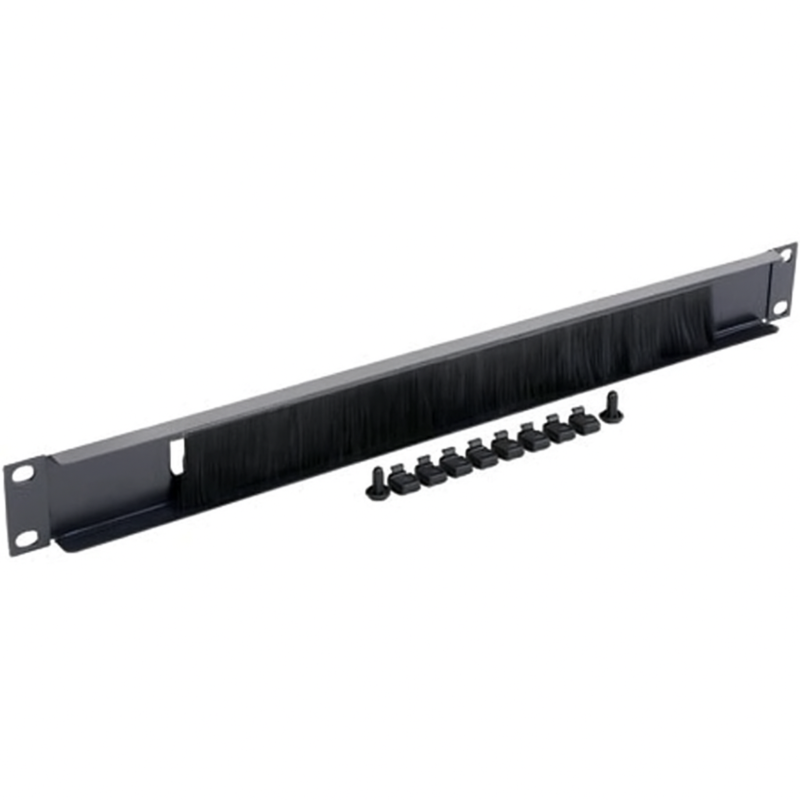 19 “ Kabelmanagement mit Bürstenleiste – 1 HE