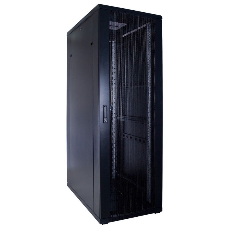 37 HE 19” Serverschrank, mit perforierter Fronttür (BxTxH) 600 x 1000 x 1800mm