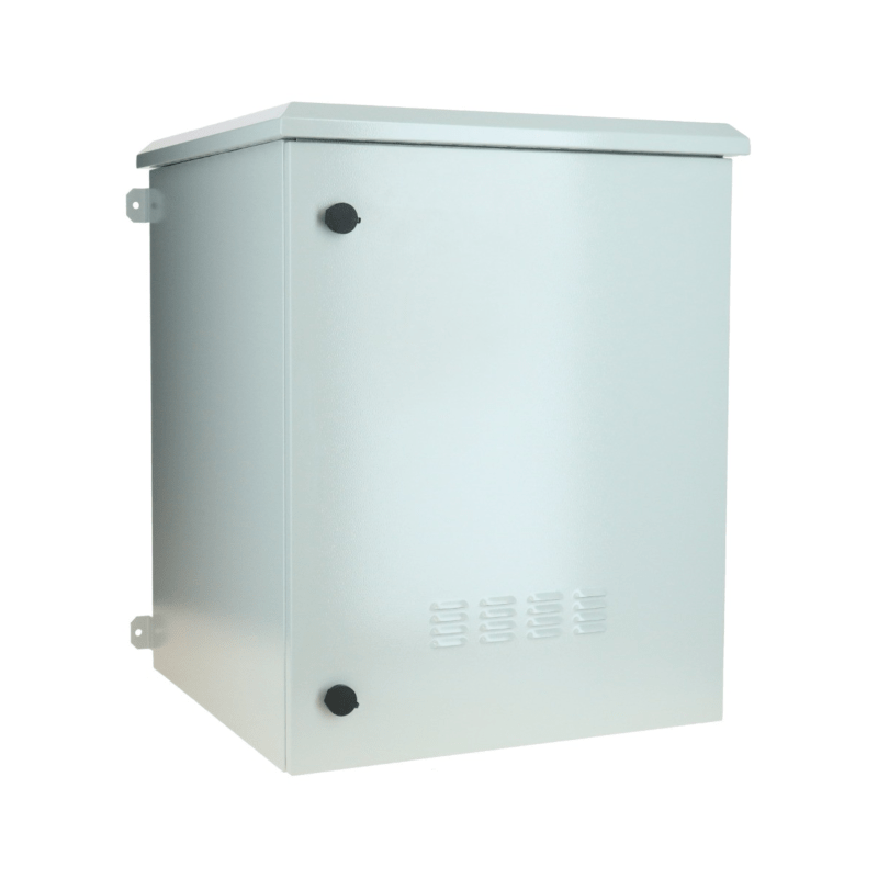 15 HE 19” Outdoor Serverschrank zur Wandmontage IP55 - 600 x 600 x 770mm