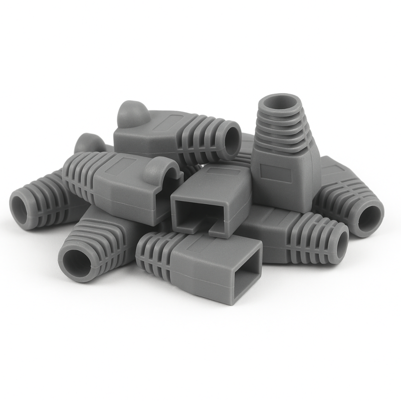 DANICOM RJ45 Tule Grau - 10 Stück