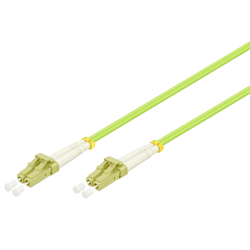Glasfaserkabel LC-LC OM5 Duplex Patchkabel – 15 Meter
