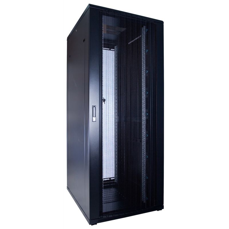 47 HE 19” Serverschrank, mit perforierter Fronttür (BxTxH) 600 x 1000 x 2200mm