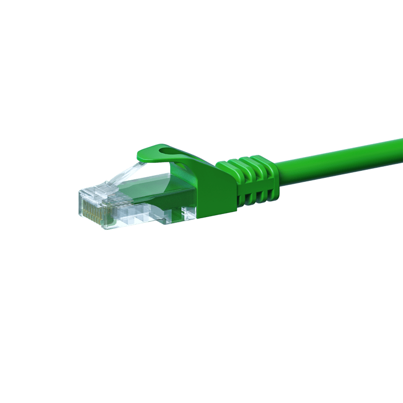 CAT 5e Netzwerkkabel U/UTP – 5 Meter - Grün - CCA