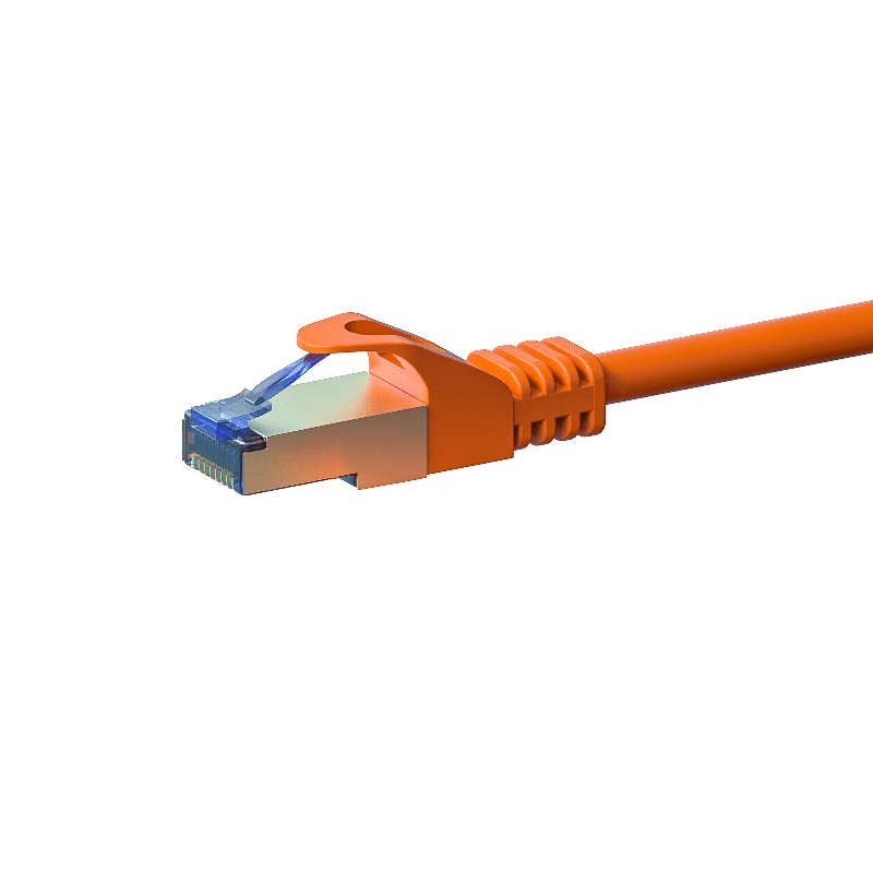CAT 6a Netzwerkkabel LSOH - S/FTP - 20 Meter - Orange
