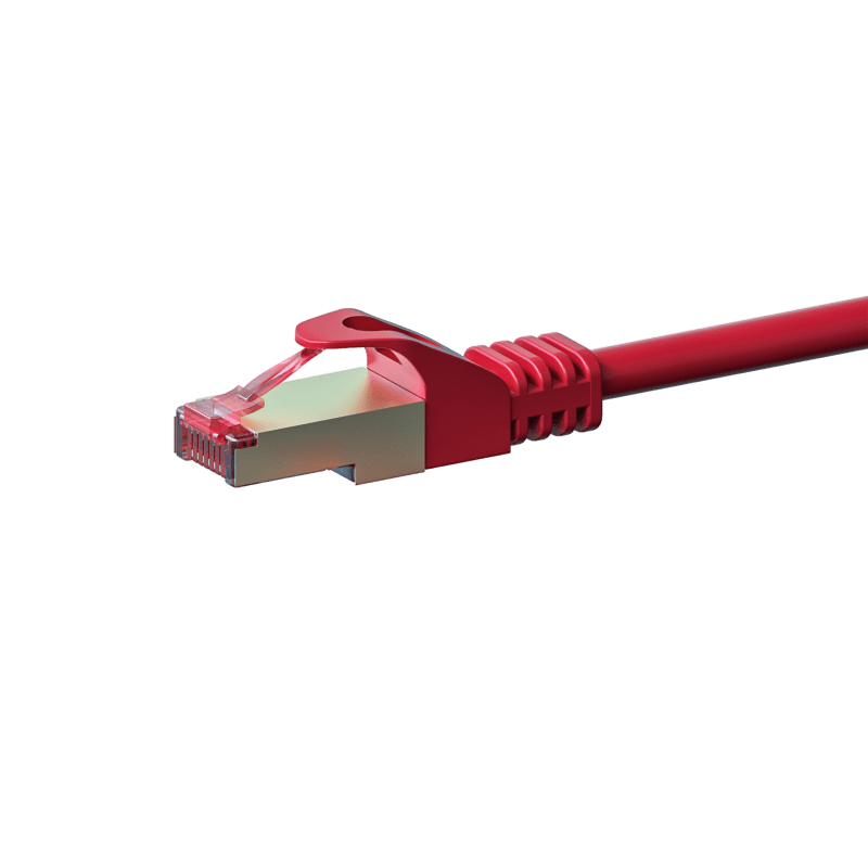 CAT 6 Netzwerkkabel LSOH - S/FTP - 15 Meter - Rot