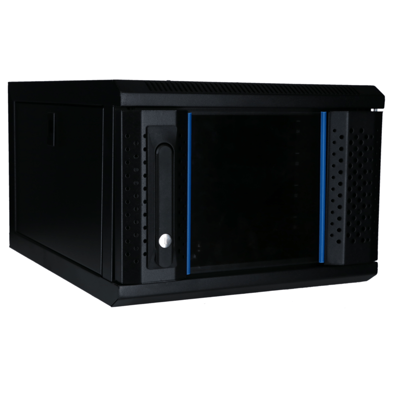4 HE, 10” Serverschrank, mit Glastür, (BxTxH) 370x450x264mm