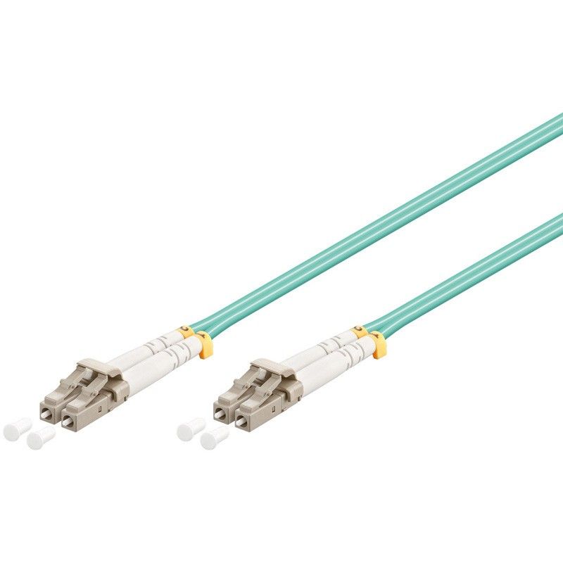Glasfaserkabel LC-LC OM3 Duplex Patchkabel – 0.5 Meter