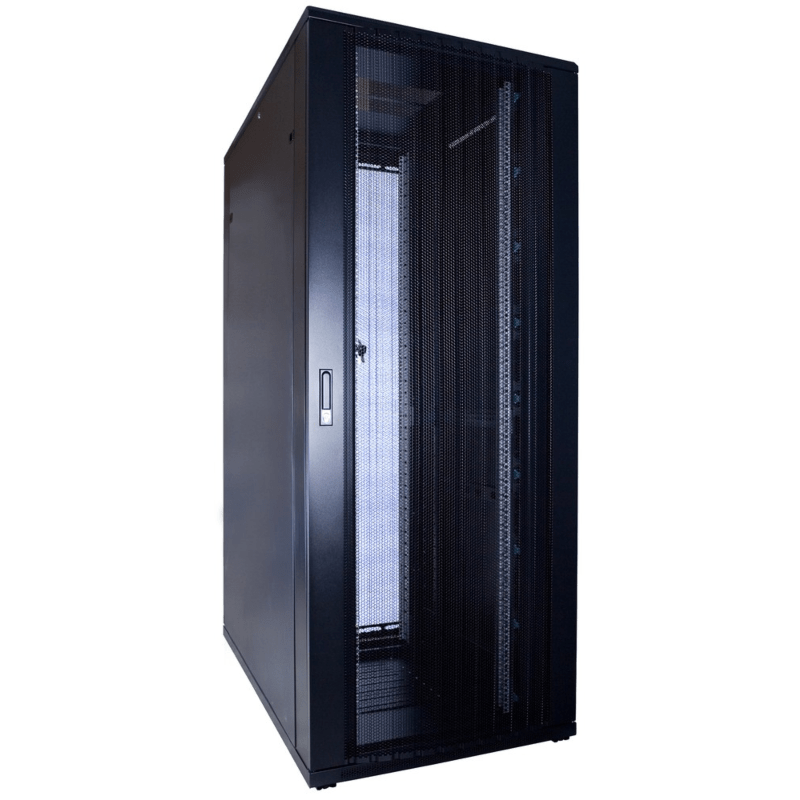 42 HE 19” Serverschrank, mit perforierten Türen (BxTxH) 800 x 1200 x 2000mm