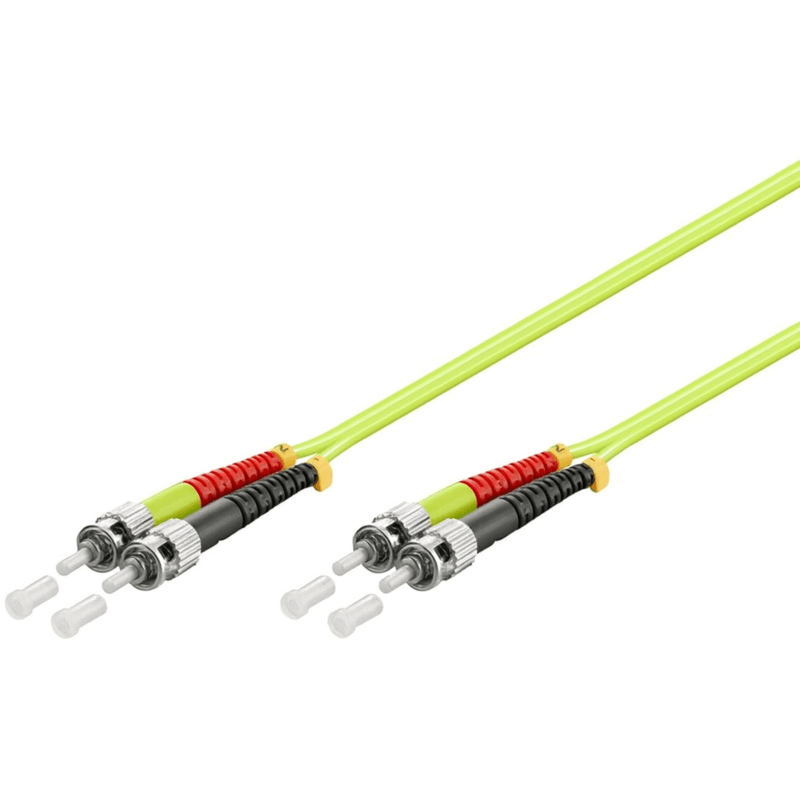 Glasfaserkabel ST-ST OM5 Duplex Patchkabel – 2 Meter