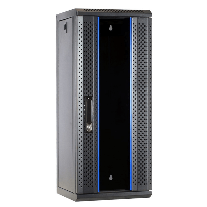 15 HE, 10” Serverschrank, mit Glastür, (BxTxH) 312x310x752mm