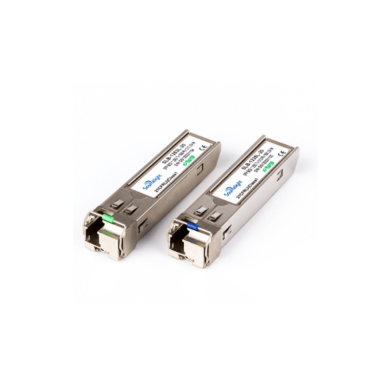 SFP-Transceiver-Modul LC singlemode TX1310/RX1490nm 20 Kilometer