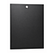 4 HE Metallseitenwand für 10" Servergehäuse - 450mm tief mit Schloss
